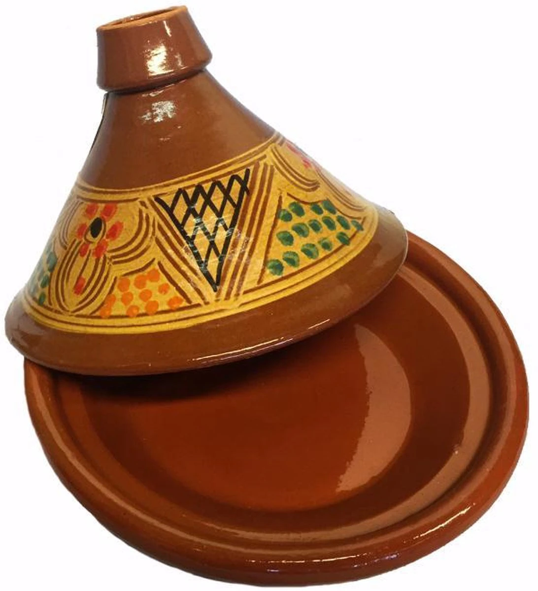 Marokkaanse Familie Tajine - Ø 33 Cm 3 Marokkaanse Familie Tajine - Ø 33 Cm - Afbeelding 3