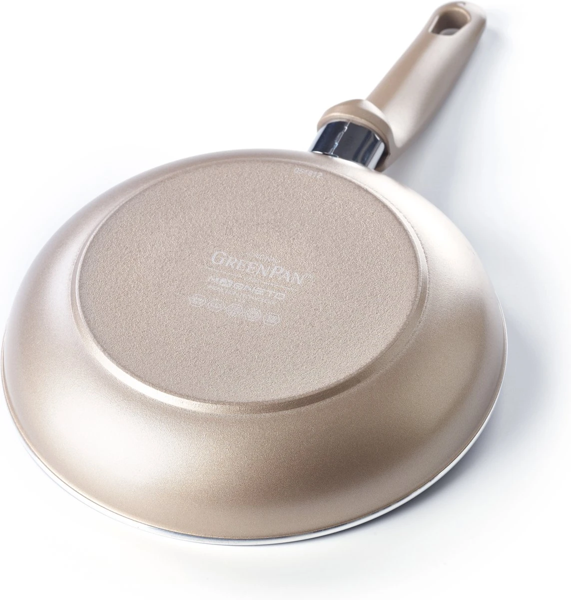 GreenPan Cambridge Hapjespan Met Deksel 28cm - Brons - Inductie - PFAS-vrij 2 GreenPan Cambridge Hapjespan Met Deksel 28cm - Brons - Inductie - PFAS-vrij - Afbeelding 2