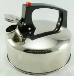 Fluitketel RVS 2 Ltr Met Rode Knop. Alle Warmte Bronnen. -Pannen Verkoop 1166x1200