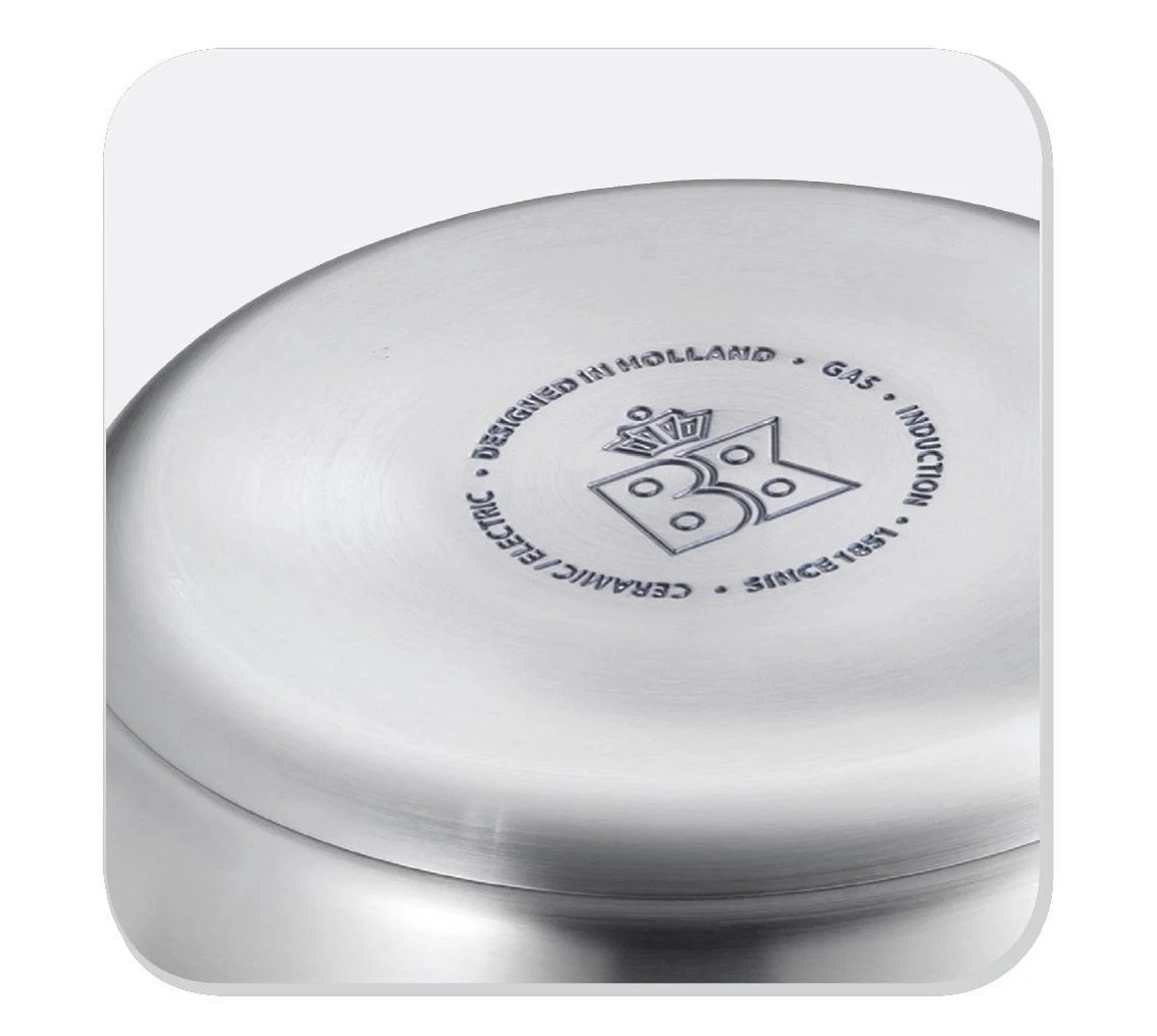 BK Conical Glas Pannenset - 4-delig - Glazen Deksels 9 BK Conical Glas Pannenset - 4-delig - Glazen Deksels - Afbeelding 9