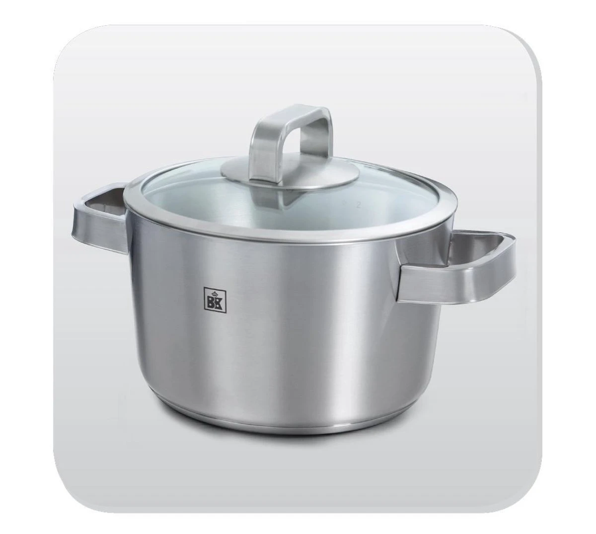 BK Conical Glas Pannenset - 4-delig - Glazen Deksels 13 BK Conical Glas Pannenset - 4-delig - Glazen Deksels - Afbeelding 13