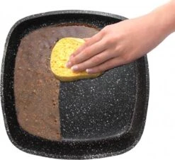 Herenthal Dubbele Grillpan - Ø 28 Cm - Koekenpan - Keramische Pan - Marmeren Coating Met Antiaanbaklaag - PFAS & PFOA Vrij - Pan - Grill - Vermindert Geur, Rook En Oliespatten - Zilver -Pannen Verkoop 1200x1097 1