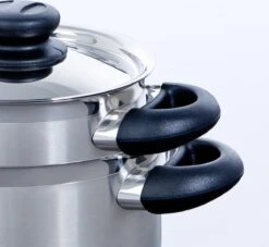 BK Karaat+ Pannenset - 5-delig - RVS – Geschikt Voor Alle Warmtebronnen -Pannen Verkoop 1200x1104 1