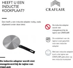 CRAFLAIR ~ Tajine ~ Ø 30 Cm ~ Geschikt Voor Inductie - Adapter ~ Handgemaakt ~ Geglazuurd Keramiek 10 CRAFLAIR ~ Tajine ~ Ø 30 Cm ~ Geschikt Voor Inductie - Adapter ~ Handgemaakt ~ Geglazuurd Keramiek -Pannen Verkoop 1200x1118 4