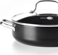 GreenPan Copenhagen Stoofpan Met Deksel En Extra Handvat 28cm/4.3L -Pannen Verkoop 1200x1147