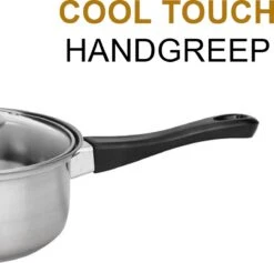 KitchenPrince 12-Delige Pannenset RVS - Pottenset - Kookpannen - Koekenpan - Steelpan - Bakpan - PFAS-Vrij - Pannenset - Pannenset Inductie - Antiaanbaklaag - Koekenpannenset -Pannen Verkoop 1200x1153