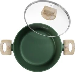 Forest, Braadpan Met Deksel – Ø 16 Cm – 100% Gerecycled Aluminium – Geschikt Voor Alle Warmtebronnen - Duurzame Pan – PFOA Vrij – Sudderpan – Stoofpan – 2.5 L -Pannen Verkoop 1200x1155 4