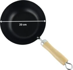 Orange85 Wokpan - Non Stick - Zwart - 20 Cm - Geschikt Voor Gas -Pannen Verkoop 1200x1157