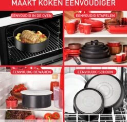 Tefal Ingenio Unlimited Pannenset - Koekenpannen Ø24 En 28 Cm + Handgreep -Pannen Verkoop 1200x1158 1