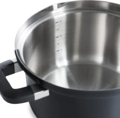 BK Flow Cool Black Glas Kookpannenset - 4-delig - Zwart - Glazen Deksel - Veilig Afgietsysteem - Inductie -Pannen Verkoop 1200x1182 3