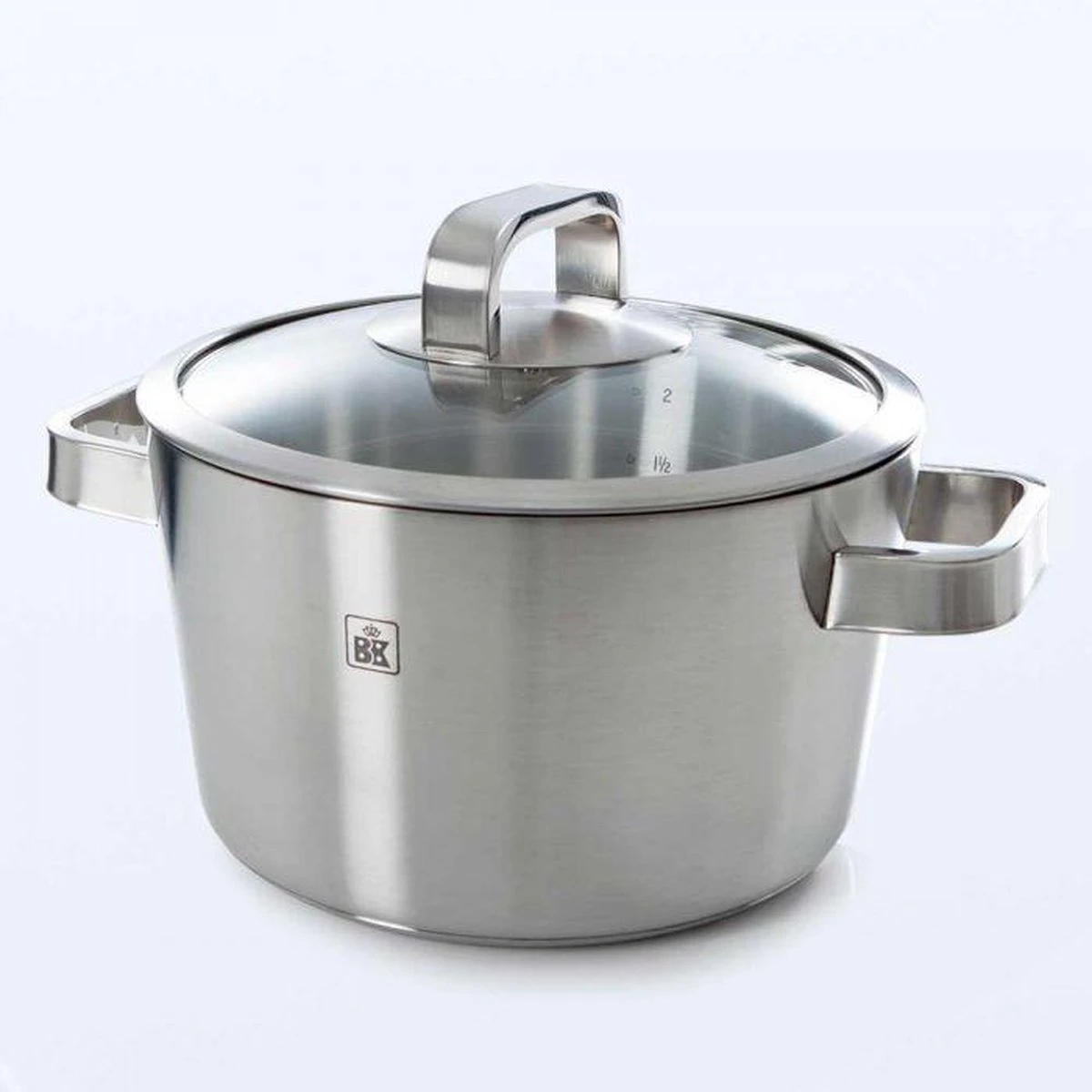 BK Conical Glas Pannenset - 4-delig - Glazen Deksels 14 BK Conical Glas Pannenset - 4-delig - Glazen Deksels - Afbeelding 14