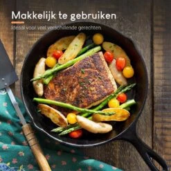 Ocina Gietijzeren Pan – Set Van 3 Stuks – ø25cm, ø19.5cm En ø16cm - Skillet - Koekenpan – Hapjespan – Koekenpan Inductie – Koekenpannenset - Gietijzeren Pan Bbq - Gietijzer - Incl. Receptenboek -Pannen Verkoop 1200x1200 1228