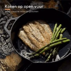 Ocina Gietijzeren Pan – Set Van 3 Stuks – ø25cm, ø19.5cm En ø16cm - Skillet - Koekenpan – Hapjespan – Koekenpan Inductie – Koekenpannenset - Gietijzeren Pan Bbq - Gietijzer - Incl. Receptenboek -Pannen Verkoop 1200x1200 1229