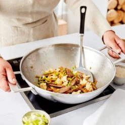 Demeyere Industry 5 RVS Wokpan – Wokpan Inductie – 30 Cm –2 Handvaten – PTFE-vrij -Pannen Verkoop 1200x1200 141