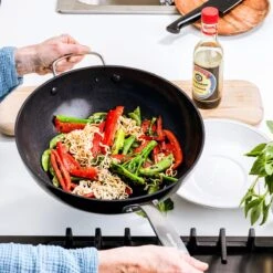 GreenPan Copenhagen Wok Met Extra Handvat 30cm/4.8L -Pannen Verkoop 1200x1200 222