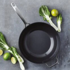 GreenPan Copenhagen Wok Met Extra Handvat 30cm/4.8L -Pannen Verkoop 1200x1200 229