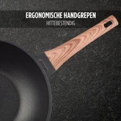 Rosmarino Black Line - Wokpan - Ø30cm - 100% PFAS & PFOA Vrij - Gegoten Aluminium - Non-stick Minerale Coating - Ergonomische Handgreep - Geschikt Voor Alle Warmtebronnen & Vaatwasser 24 Rosmarino Black Line - Wokpan - Ø30cm - 100% PFAS & PFOA Vrij - Gegoten Aluminium - Non-stick Minerale Coating - Ergonomische Handgreep - Geschikt Voor Alle Warmtebronnen & Vaatwasser -Pannen Verkoop 1200x1200 272