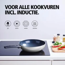 BRABANTIA INDU+ Wokpan - Keramische Antiaanbaklaag - Ø 28 Cm - Inductie - Pfas Vrij -Pannen Verkoop 1200x1200 277