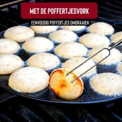 Rednas Poffertjespan Pakket - Incl. Luxe Giftbox - Incl.Bakkwast/Vork/Doseerfles - RVS/Gietijzer 13 Rednas Poffertjespan Pakket - Incl. Luxe Giftbox - Incl.Bakkwast/Vork/Doseerfles - RVS/Gietijzer -Pannen Verkoop 1200x1200 308
