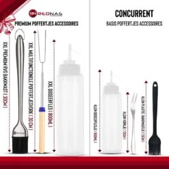 Rednas Poffertjespan Pakket - Incl. Luxe Giftbox - Incl.Bakkwast/Vork/Doseerfles - RVS/Gietijzer 16 Rednas Poffertjespan Pakket - Incl. Luxe Giftbox - Incl.Bakkwast/Vork/Doseerfles - RVS/Gietijzer -Pannen Verkoop 1200x1200 311