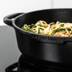 Westinghouse Performance Series - 12-delige Pannenset - Zwart - Geschikt Voor Alle Warmtebronnen Inclusief Inductie -Pannen Verkoop 1200x1200 400