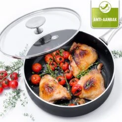 GreenPan Brussels Hapjespan Met Deksel - Ø24 Cm - Keramisch - Inductie -Pannen Verkoop 1200x1200 544