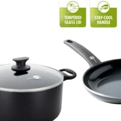 GreenPan Cambridge Grillpan 28cm - Zwart - Inductie - PFAS-vrij -Pannen Verkoop 1200x1200 596