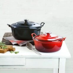 Le Creuset Braadpan Faitout Tradition Kersenrood - ø 24 Cm / 3 Liter -Pannen Verkoop 1200x1200 642