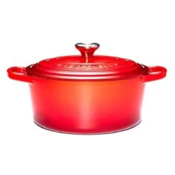 Le Creuset Gietijzeren Braadpan - 26cm 5,3 L - Kersenrood -Pannen Verkoop 1200x1200 654
