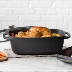 Gegoten Aluminium Braadpan - 7 L -Pannen Verkoop 1200x1200 673