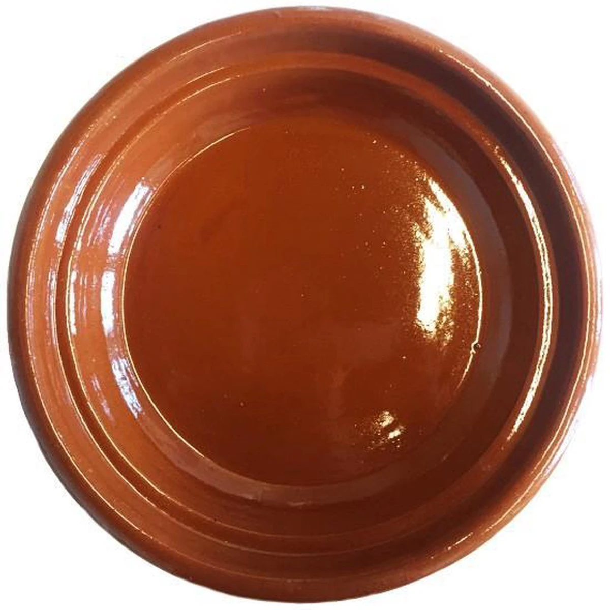 Marokkaanse Originele Tajine - Aardewerk - Ø 35 Cm 2 Marokkaanse Originele Tajine - Aardewerk - Ø 35 Cm - Afbeelding 2