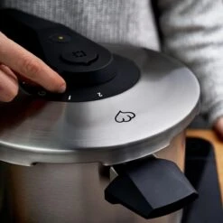 Springlane Roestvrijstalen Snelkookpan - Inductie - Pressure Cooker - 6,0 L Met Stoommand -Pannen Verkoop 1200x1200 851