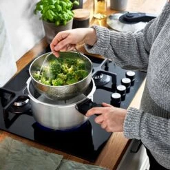 Springlane Roestvrijstalen Snelkookpan - Inductie - Pressure Cooker - 6,0 L Met Stoommand -Pannen Verkoop 1200x1200 852