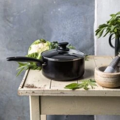 GreenPan Cambridge Steelpan 16cm - Zwart - Inductie - PFAS-vrij 25 GreenPan Cambridge Steelpan 16cm - Zwart - Inductie - PFAS-vrij -Pannen Verkoop 1200x1200 878