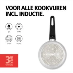 BRABANTIA INDU+ Steelpan Met Deksel - Keramische Antiaanbaklaag - Ø 16 Cm - Inductie - Pfas Vrij -Pannen Verkoop 1200x1200 939