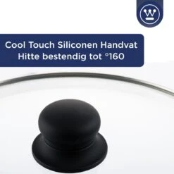 Westinghouse Steelpan Inductie - Ø 18 Cm - Zwart Marmer - Met Deksel - Sauspan -Pannen Verkoop 1200x1200 955