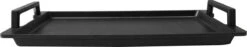 Eurolux Teppanyaki Plaat Met Grepen - 41 X 24 X 2.5 Cm - Zwart - Aluminium - Geschikt Voor Alle Warmtebronnen -Pannen Verkoop 1200x230