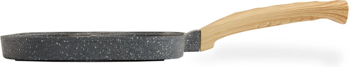 Magnani - Eierpan - 4 Bakplaten Van ⌀ 8 Cm - Voor Gas- En Elektrische Kookplaten - Aluminium - Houten Handvat - 38 X 18.7 X 2 Cm 10 Magnani - Eierpan - 4 Bakplaten Van ⌀ 8 Cm - Voor Gas- En Elektrische Kookplaten - Aluminium - Houten Handvat - 38 X 18.7 X 2 Cm - Afbeelding 10