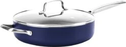 Blue Diamond – Sauteerpan Inclusief Deksel – Hapjespan – 28 Cm - Coating Met Diamant - Blauw -Pannen Verkoop 1200x455 2