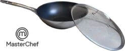 MasterChef / Jumbo - Wokpan - Met Glazen Deksel - 28 Cm - Inductie -Pannen Verkoop 1200x489