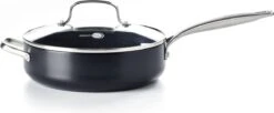GreenPan Copenhagen Stoofpan Met Deksel En Extra Handvat 28cm/4.3L -Pannen Verkoop 1200x495