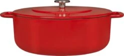 Combekk Sous Chef Gietijzeren Braadpan - 28cm - Rood -Pannen Verkoop 1200x544 1