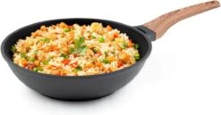 Rosmarino Black Line - Wokpan - Ø30cm - 100% PFAS & PFOA Vrij - Gegoten Aluminium - Non-stick Minerale Coating - Ergonomische Handgreep - Geschikt Voor Alle Warmtebronnen & Vaatwasser 19 Rosmarino Black Line - Wokpan - Ø30cm - 100% PFAS & PFOA Vrij - Gegoten Aluminium - Non-stick Minerale Coating - Ergonomische Handgreep - Geschikt Voor Alle Warmtebronnen & Vaatwasser -Pannen Verkoop 1200x628