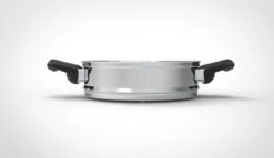 Royal Swiss Snelkookpan / Couscous Pan - 2 In 1 - 10 Liter - Ø 26 Cm - RVS - Inductie - Automatische Sluiting -Pannen Verkoop 1200x693 2