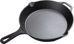 Koock Amsterdam® Skillet - Gietijzer - 25cm - Koekenpan - Geschikt Voor Alle Warmtebronnen