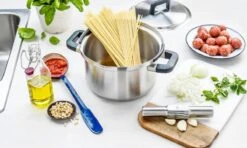 BK Flow Cool Pannenset - 4-delig – RVS Deksels - Veilig Afgietsysteem - Geschikt Voor Alle Warmtebronnen