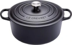 Le Creuset Signature Braadpan - 4,2 L - 24 Cm - Zwart -Pannen Verkoop 1200x754