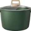 Forest, Soeppan Met Deksel – Ø 24 Cm – 100% Gerecycled Aluminium – Geschikt Voor Alle Warmtebronnen - Duurzame Pan – Stamppotpan – Sudderpan – PFOA Vrij - 8.6 L