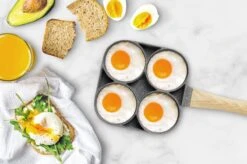 Magnani - Eierpan - 4 Bakplaten Van ⌀ 8 Cm - Voor Gas- En Elektrische Kookplaten - Aluminium - Houten Handvat - 38 X 18.7 X 2 Cm 13 Magnani - Eierpan - 4 Bakplaten Van ⌀ 8 Cm - Voor Gas- En Elektrische Kookplaten - Aluminium - Houten Handvat - 38 X 18.7 X 2 Cm -Pannen Verkoop 1200x799 23