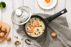 Swiss Pro+ | Set 14 Delige Pannenset | Inductie - Pannensets - Glazen Deksel - Met Afneembare Handgreep - Marmeren Interieur -PFAS-vrij | Black (Zwart) -Pannen Verkoop 1200x799 38